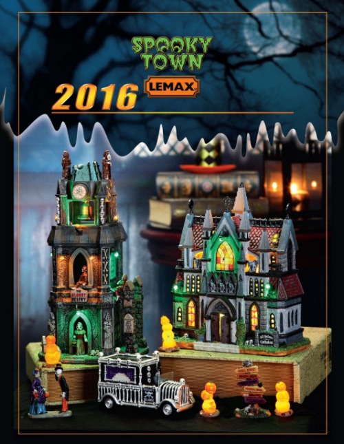 Lemax Halloween and Christmas Village Collectibles