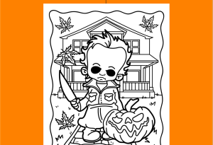 Michael Myers Coloring Page