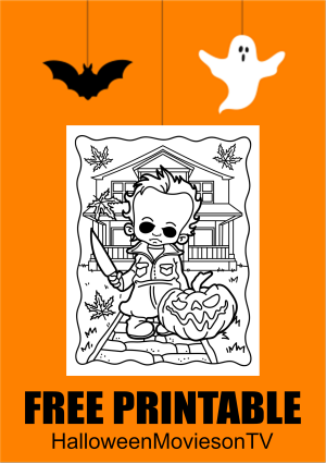 Michael Myers Coloring Page