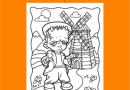 Frankenstein Coloring Page