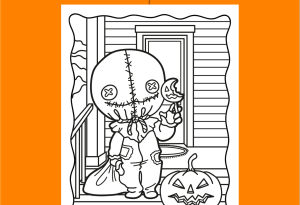 Sam Coloring Page