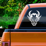 Beastly Devil Halloween Decal