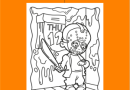 Jason Friday the 13th Coloring Page