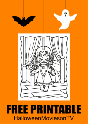 The Exorcist Coloring Page